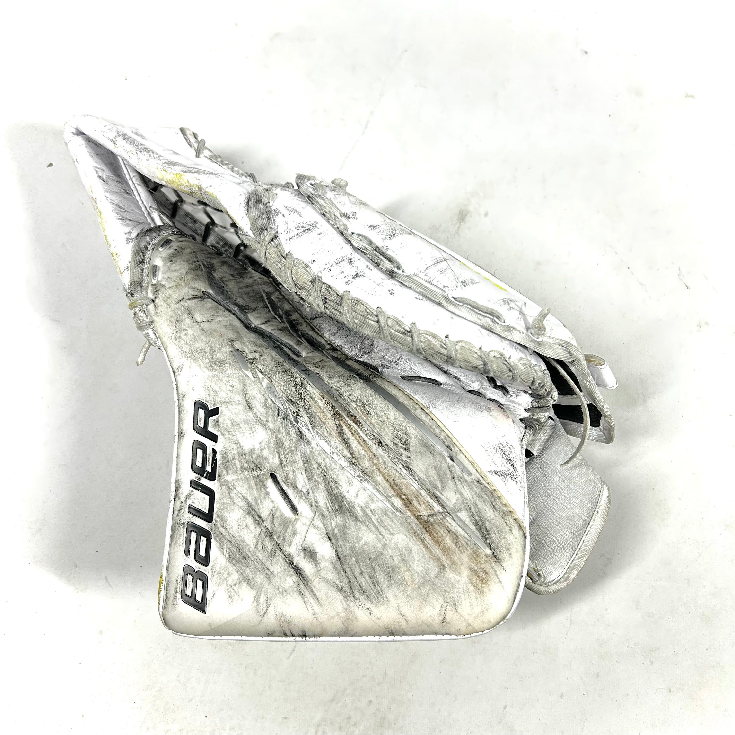 Bauer Vapor Hyperlite - Gant de gardien de but Pro Stock d'occasion (blanc)
